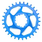 FUNN SOLO DX 32T NARROW- WIDE pinionul bicicletei la manivelă albastru