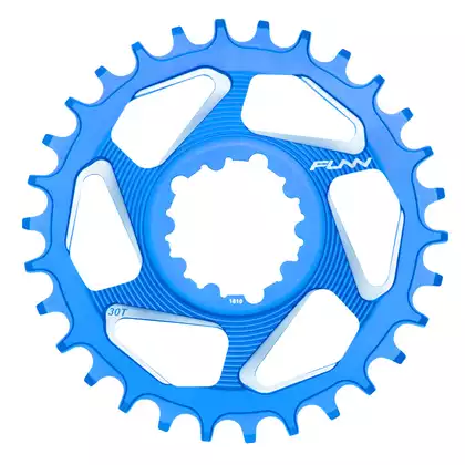 FUNN SOLO DX NARROW-WIDE BOOST 28T Pinion albastru pentru manivelă de bicicletă