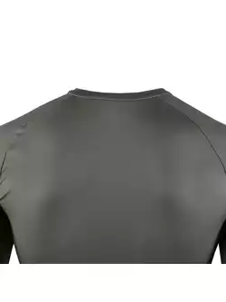KAYMAQ DESIGN KYQ-SS-1001-5 tricou de bărbați cu mânecă scurtă, gri