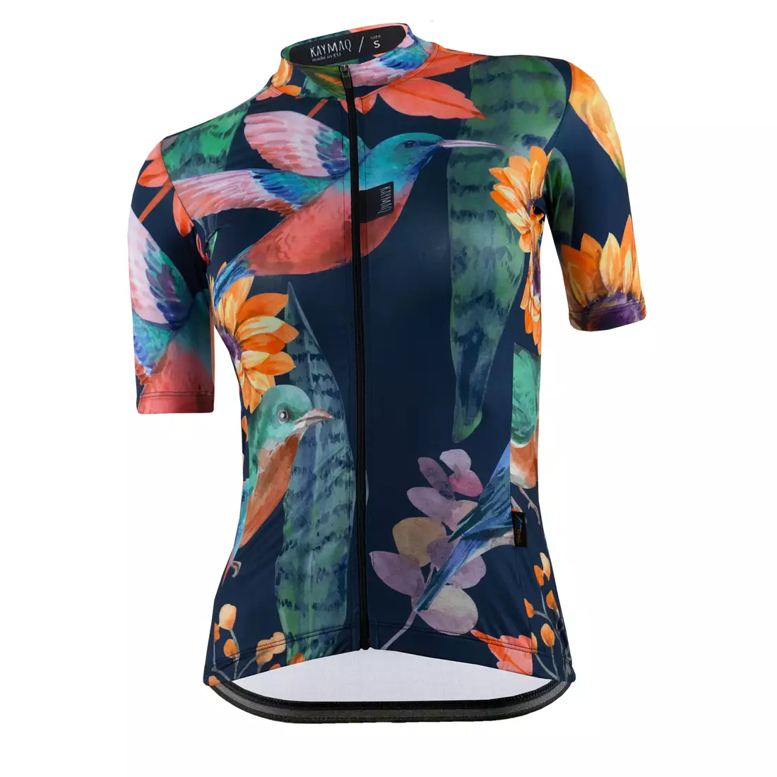 KAYMAQ DESIGN W1-W13 tricou de ciclism pentru femei, cu mânecă scurtă