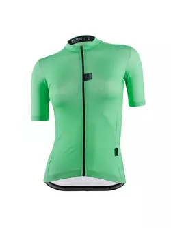 KAYMAQ tricou de ciclism cu mâneci scurte pentru femei mentă KYQ-SS-2001-3