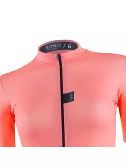 KAYMAQ tricou de ciclism cu mâneci scurte pentru femei, roz deschis KYQ-SS-2001-6 