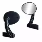 AJS COMFORT oglindă universală încastrată pentru bicicletă, negru