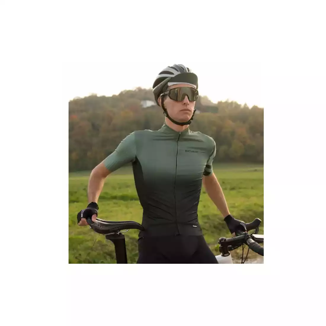 Biemme ACQUA tricou de ciclism masculin, verde