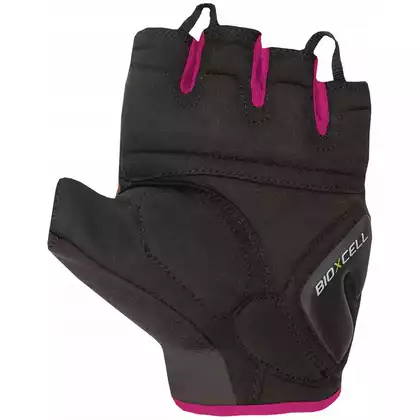 CHIBA BIOXCELL SUPERFLY Mănuși de ciclism, negre și roz