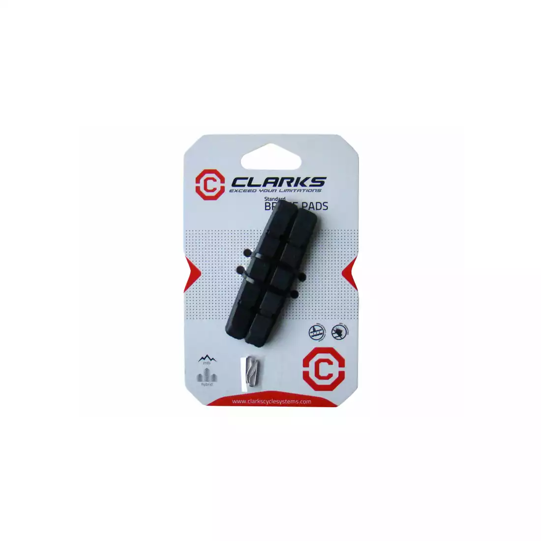 CLARKS CP501 Garnituri de frana pentru frane MTB V-Brake 