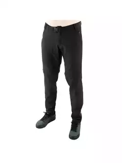 KAYMAQ STR-M-001 pantaloni de ciclism bărbați cu picioare detașabile, negru
