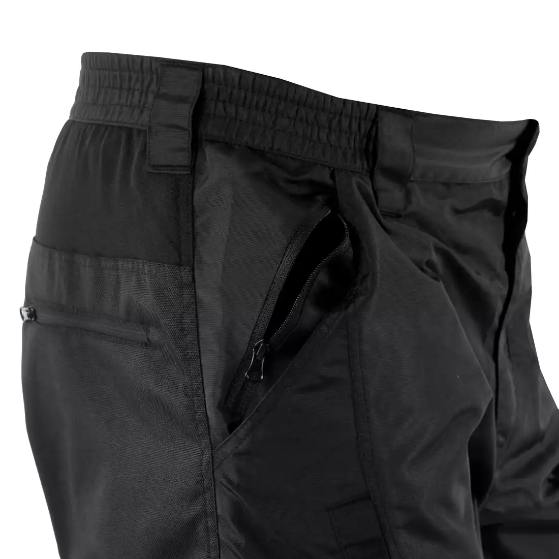 KAYMAQ V2 pantaloni scurți de ciclism MTB/DH/ENDURO, negru