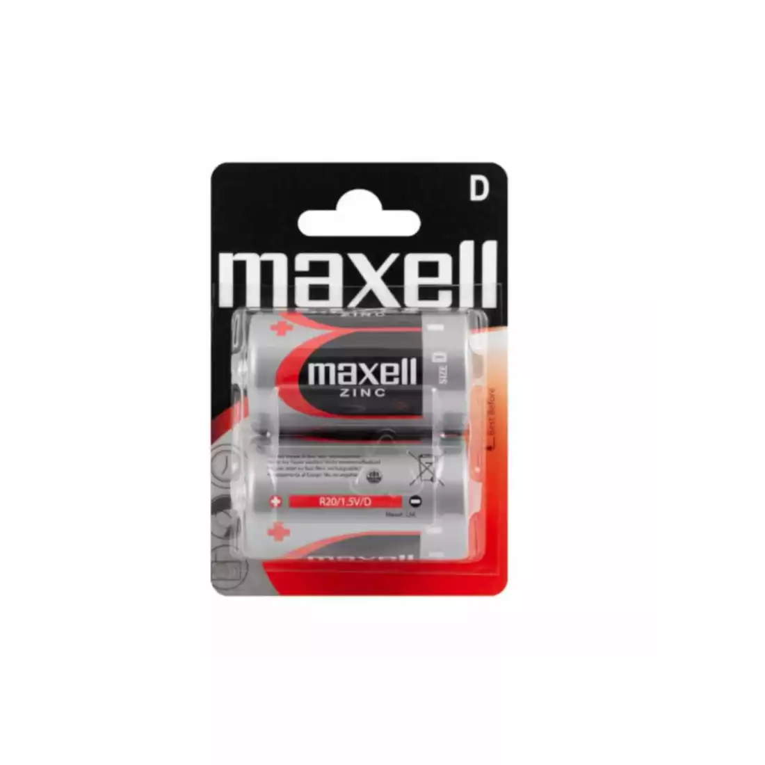 MAXELL R20 Baterie magneziu-zinc 2 buc.