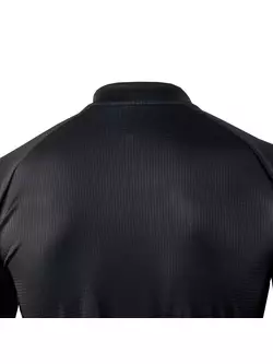 [Set] KAYMAQ DESIGN KYQ-SS-1001-3 tricou de bărbați cu mânecă scurtă, negru + KAYMAQ DESIGN KYQ-LS-1001-3 hanorac de ciclism pentru bărbați negru