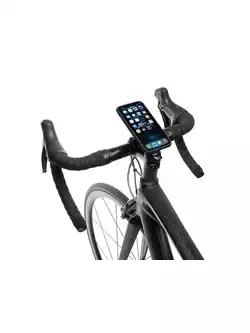 TOPEAK RIDECASE Husa + suport biciclete pentru telefon Iphone 13 Pro Max, negru/gri