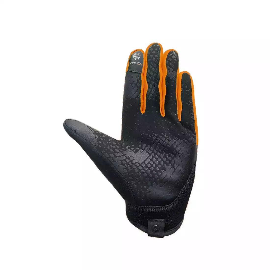 CHIBA MAVERICK Mănuși de ciclism, negru și portocaliu
