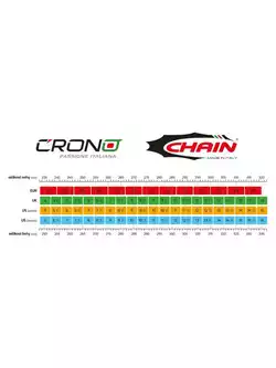 CRONO CX-2-22 Pantofi de ciclism MTB, compozit, negru