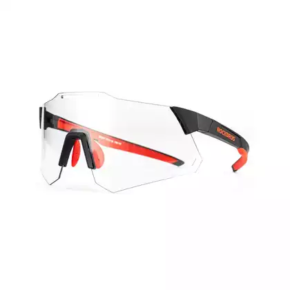Rockbros 14110001002 ochelari sport cu insert fotocromic + corector negru și roșu