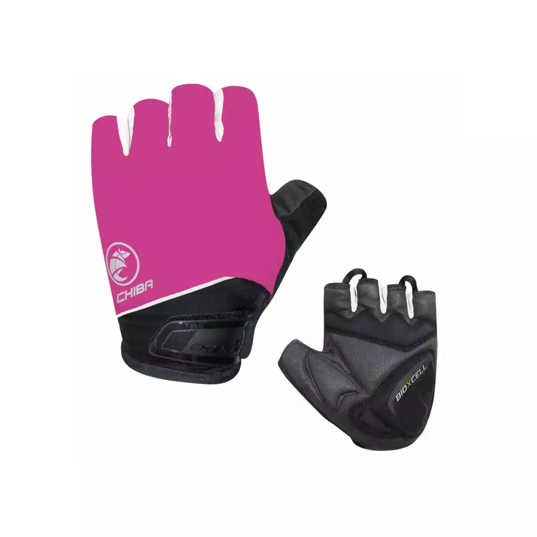 CHIBA mănuși de ciclism pentru femei BIOXCELL LADY, roz