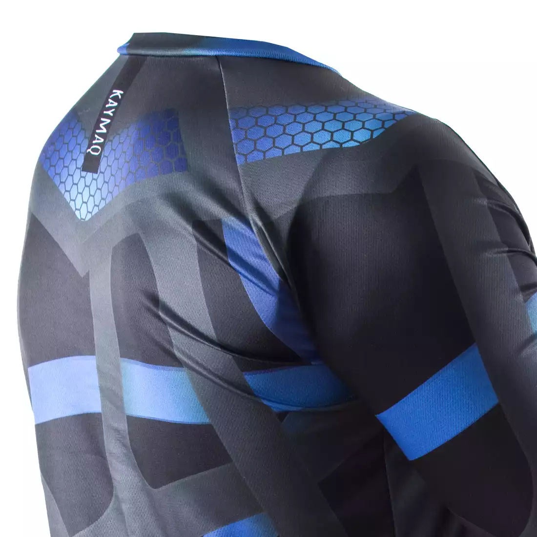 KAYMAQ DESIGN M36 tricou de ciclism MTB / enduro pentru bărbați, cu mâneci lungi, Albastru