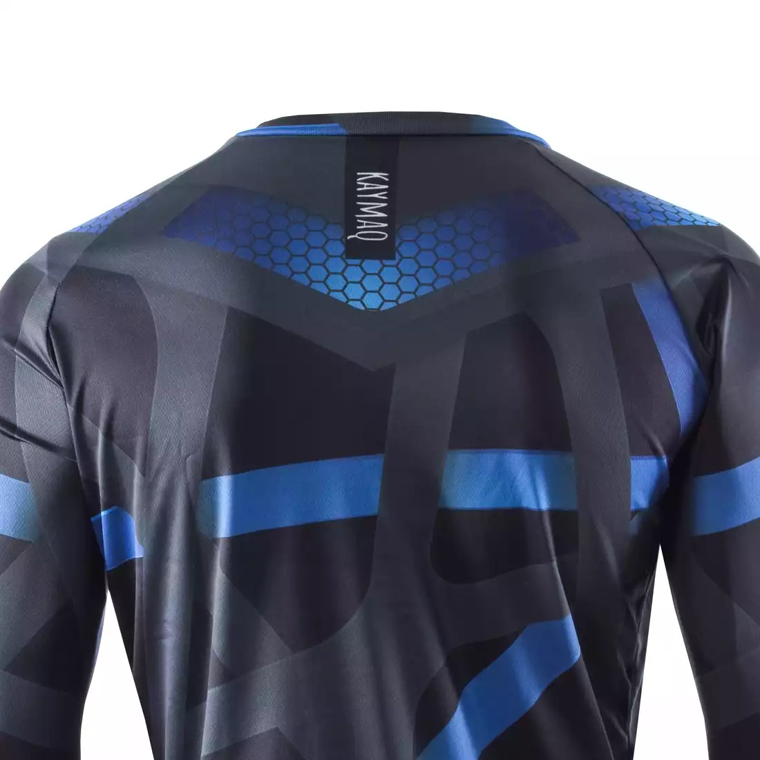 KAYMAQ DESIGN M36 tricou de ciclism MTB / enduro pentru bărbați, cu mâneci lungi, Albastru