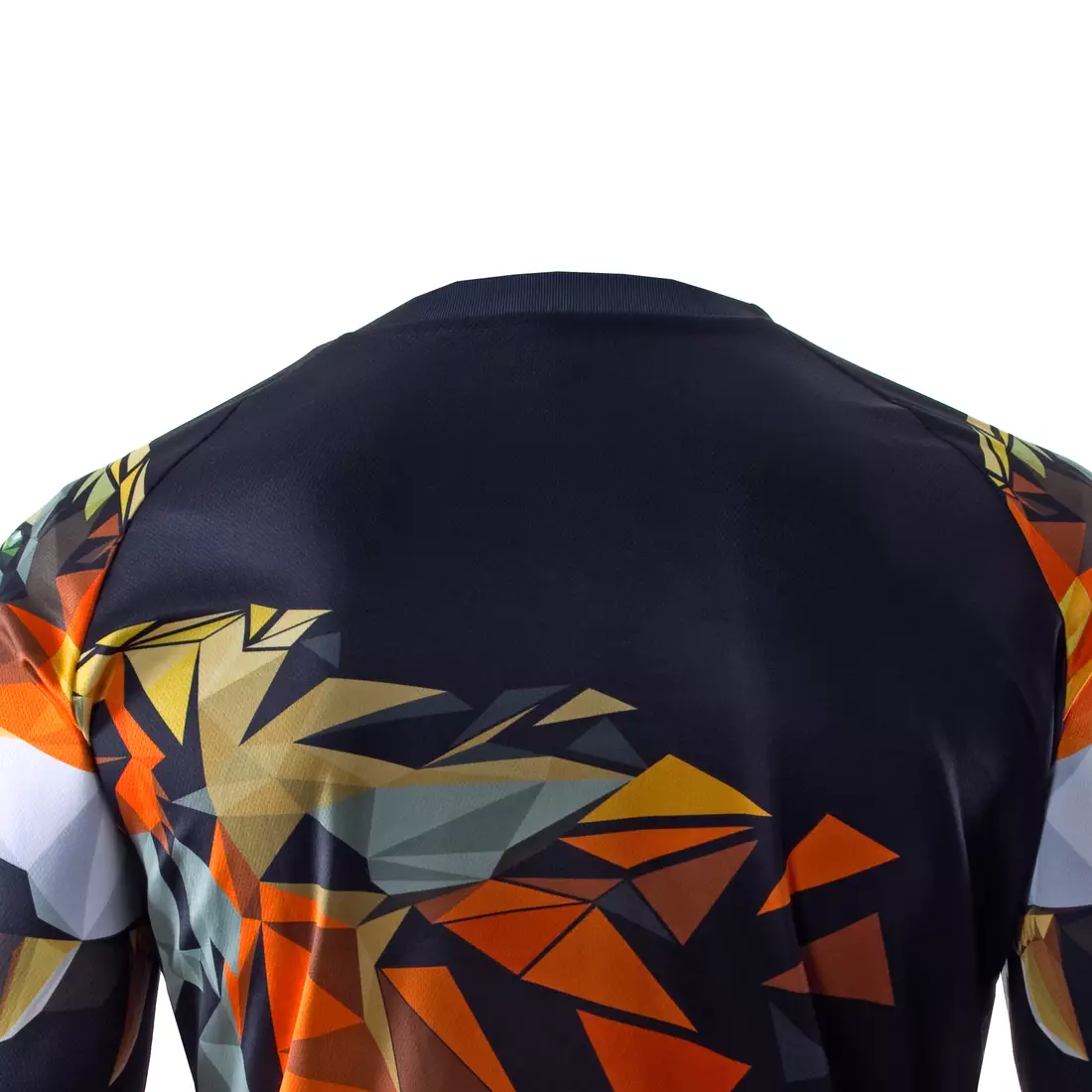 KAYMAQ DESIGN M79 tricou de ciclism MTB / enduro pentru bărbați, cu mâneci lungi, negre