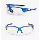 Ochelari de ciclism/sport Rockbros cu albastru fotocrom 10069