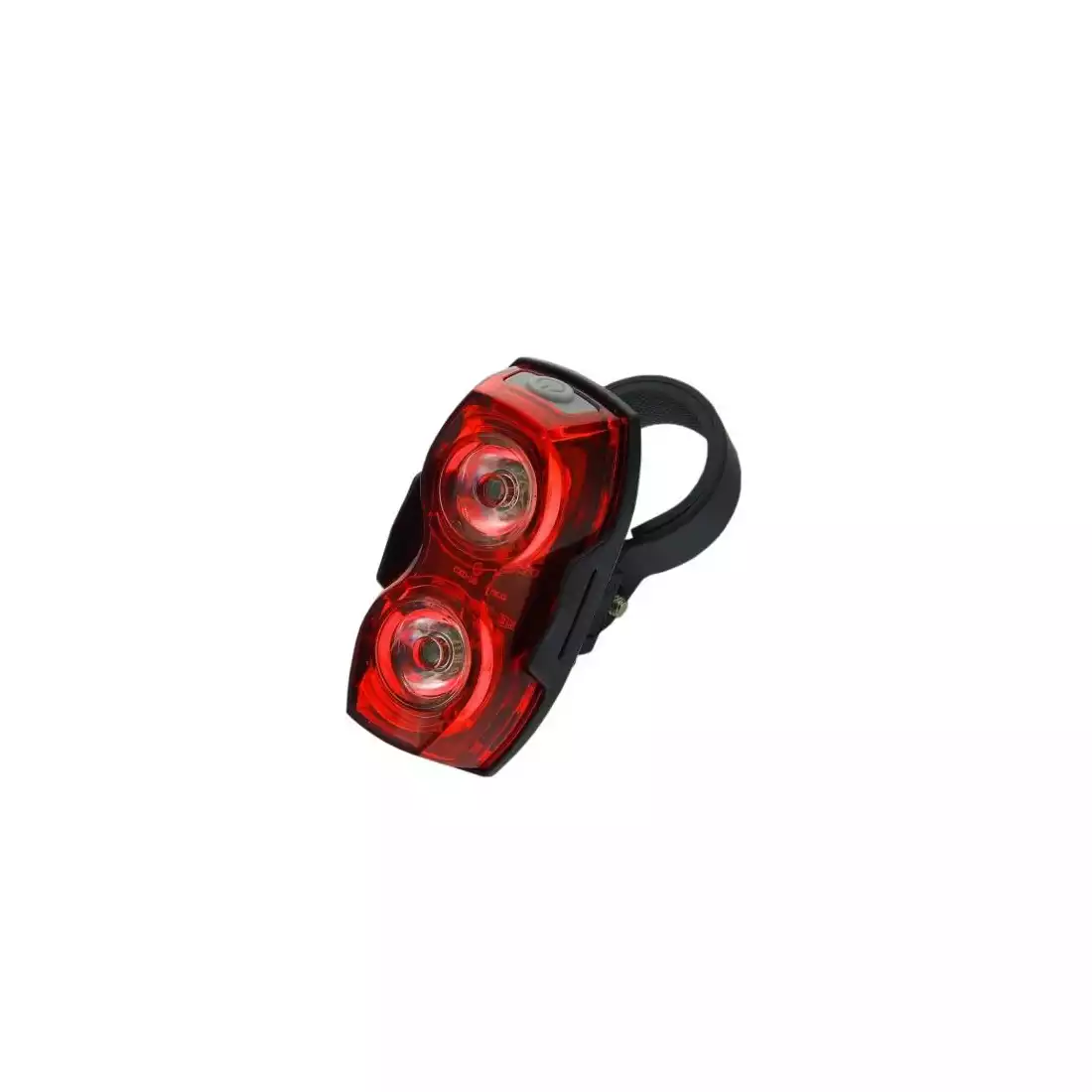 EVERACTIVE TL-X2 lampă spate pentru bicicletă, negru, diodă - roșu