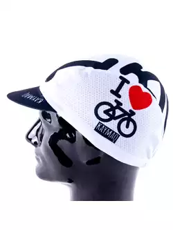 KAYMAQ DESIGN CZK1-4 LOVE BIKE Șapcă de ciclism cu vizor