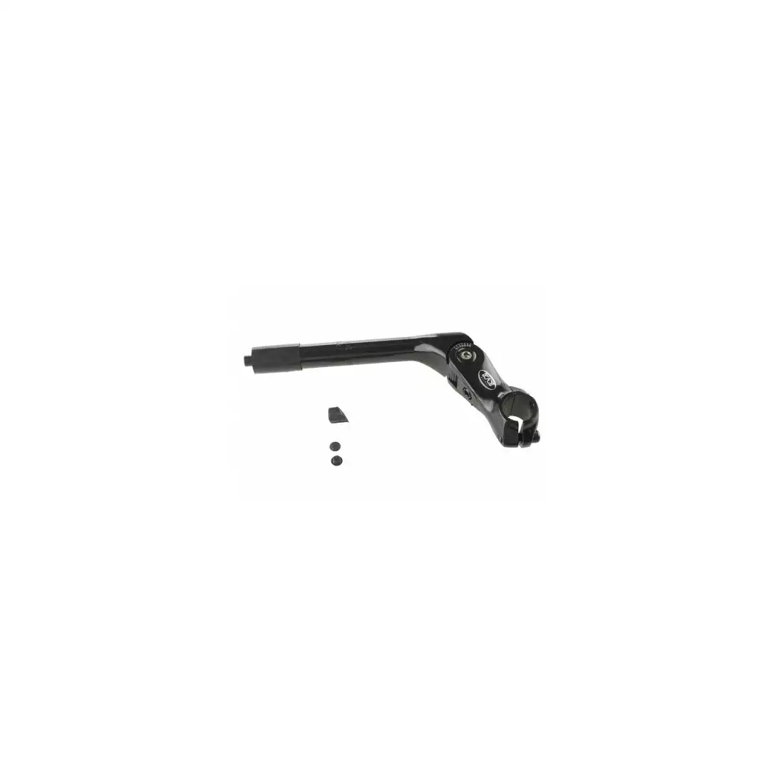 suport de ghidon de bicicletă KWG-8-07, 25,4 mm, reglabil, negru