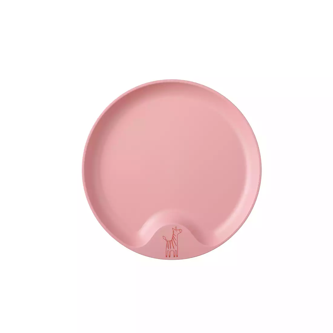 MEPAL MIO farfurie pentru copii roz închis