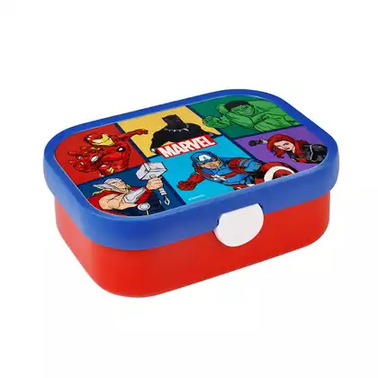 Mepal Campus Avengers pentru copii lunchbox, roșu și bleumarin
