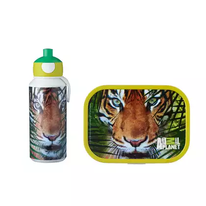 Mepal Campus Lunch set Animal Planet Tiger set pentru copii sticla de apa + lunchbox