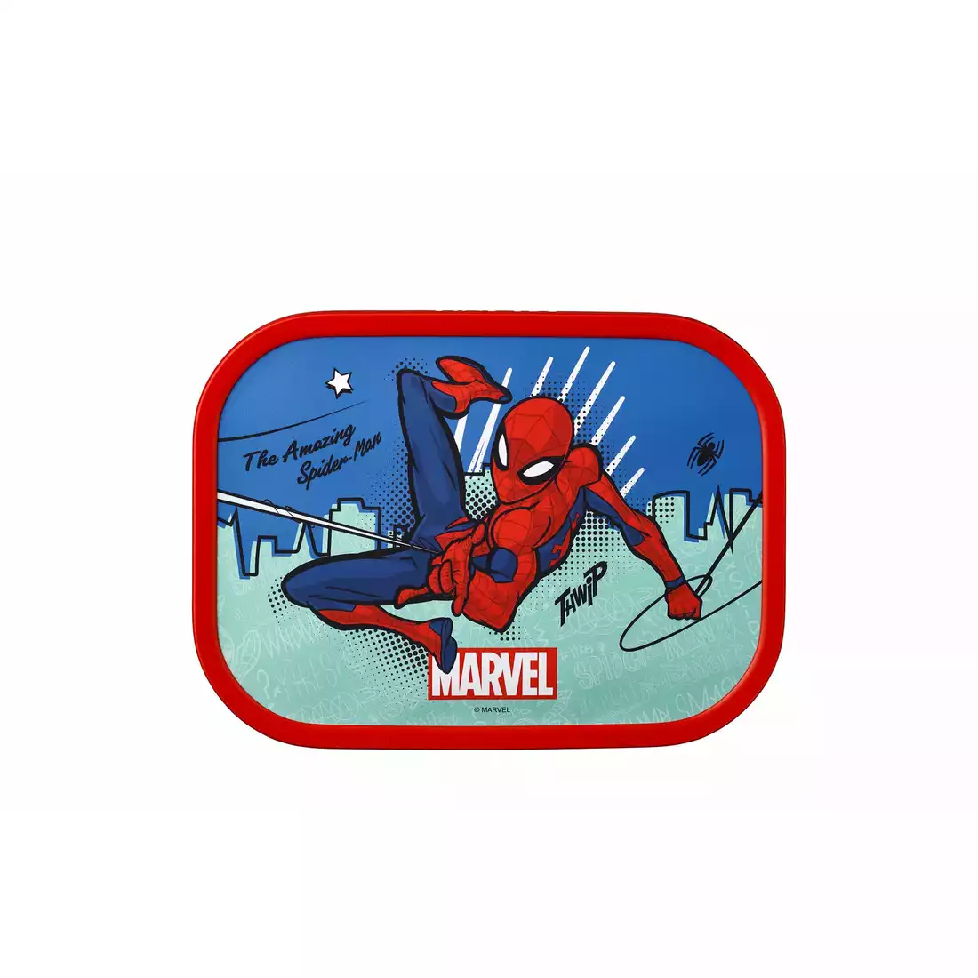 Mepal Campus Spiderman pentru copii lunchbox, albastru rosu