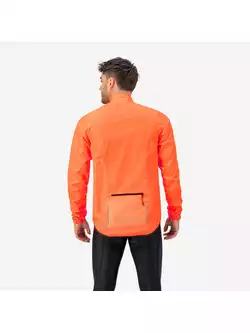 ROGELLI CORE jachetă de ploaie pentru ciclism pentru bărbați Portocale