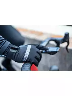ROGELLI NOVA mănuși de iarnă pentru ciclism, negre