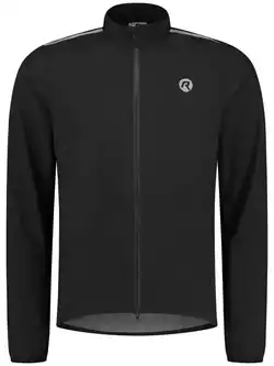 Rogelli DISTANCE jachetă de ploaie pentru ciclism pentru bărbați, negru