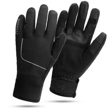 Rogelli ESSENTIAL mănuși de ciclism de iarnă, negru