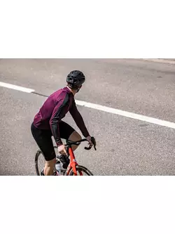 Rogelli EXPLORE tricou de ciclism barbatesc, culoare visiniu