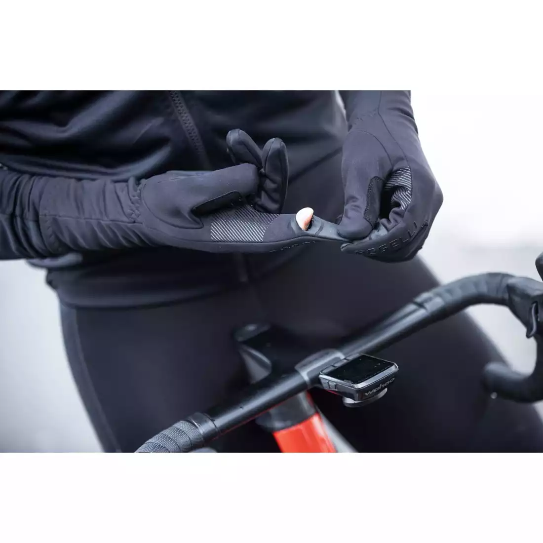 Rogelli PRIME mănuși de ciclism de iarnă, negru