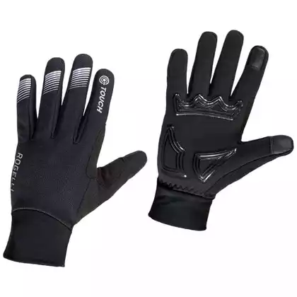 Rogelli TOCCA mănuși de ciclism de iarnă, negru
