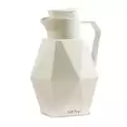 Vialli Design GEO termos cu inserție de sticlă 1000 ml, alb