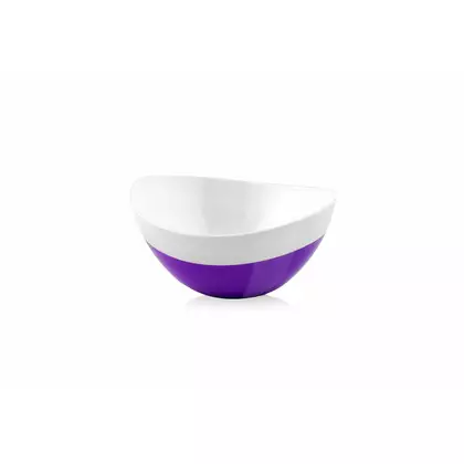 Vialli Design Livio Duo bol oval, alb și violet