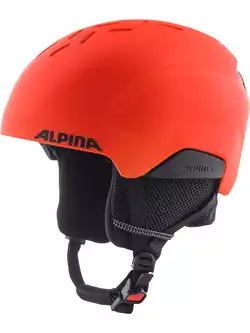 ALPINA PIZI casca de schi/snowboard copii, neon-orange matt