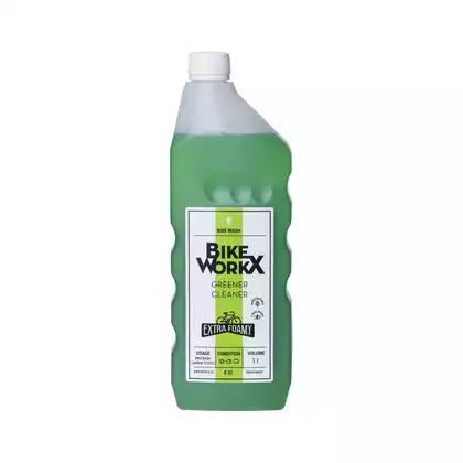BIKE WORKX GREENER CLEANER lichid de curățare pentru biciclete, spumant suplimentar 1000 ml