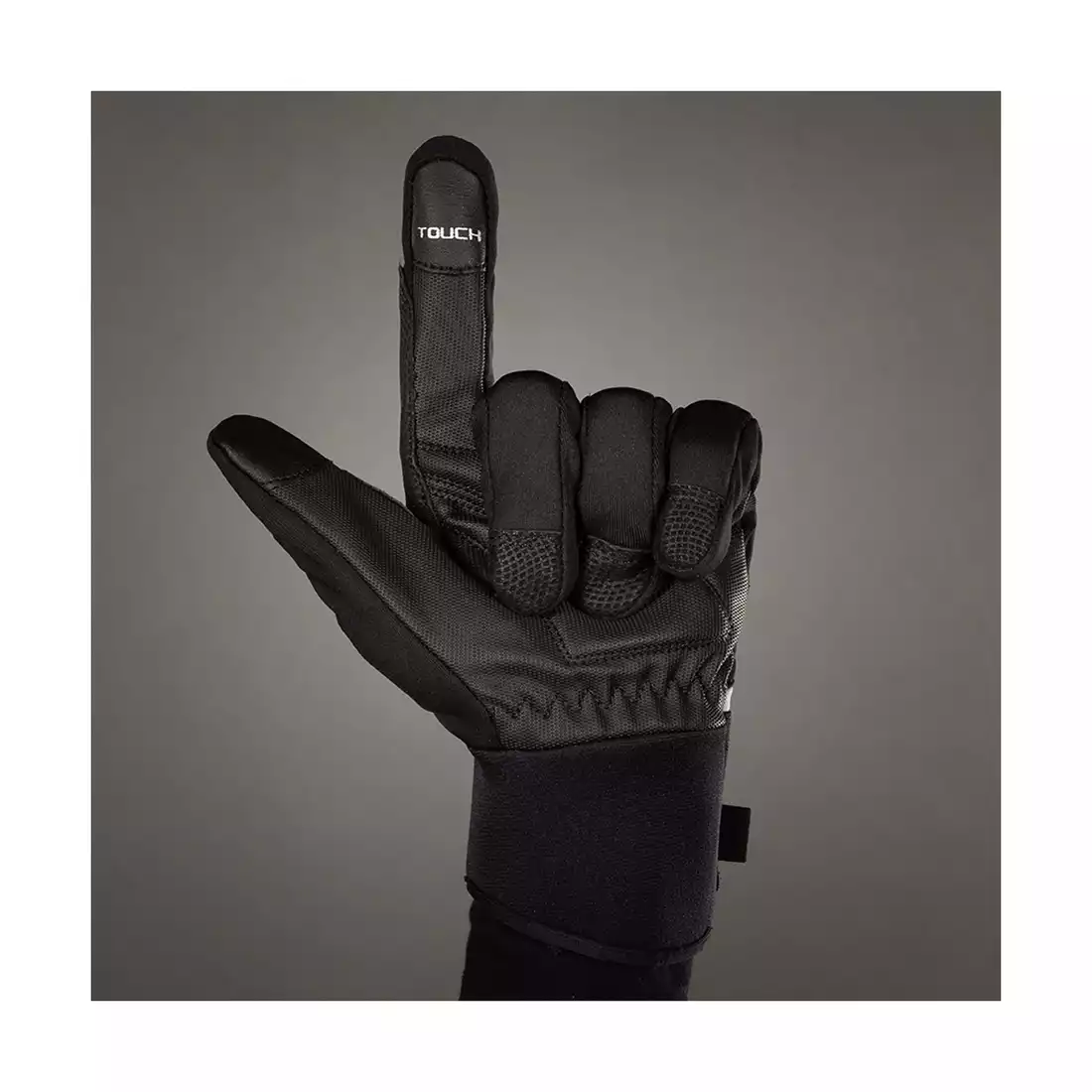 CHIBA PHANTOM mănuși de ciclism de iarnă black 3150520