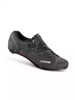 CRONO CK-3 pantofi de ciclism rutier negru
