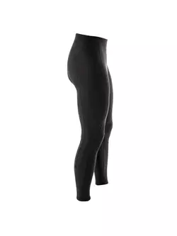 KAYMAQ ELWIN-W201 Pantaloni izolați pentru ciclism de damă, fără bretele, ThermoRoubaix 3.0, negru