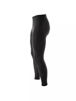 KAYMAQ ELWIN-W201 Pantaloni izolați pentru ciclism de damă, fără bretele, ThermoRoubaix 3.0, negru