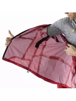 KAYMAQ J2WH jachetă de ciclism de ploaie pentru femei cu gluga, negru