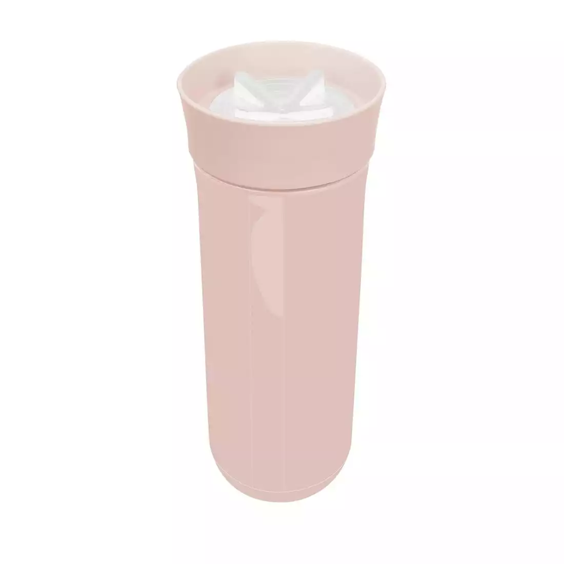 Koziol Safe To Go sticlă de apă - 700 ml, queen pink/white