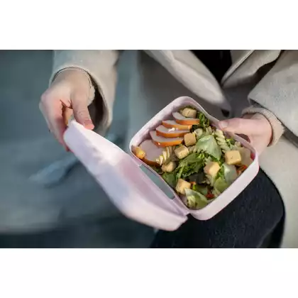 Koziol lunchbox Basic Organic, roz