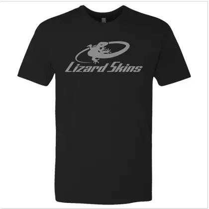 LIZARD SKINS SUBTLE LOGO tricou clasic negru