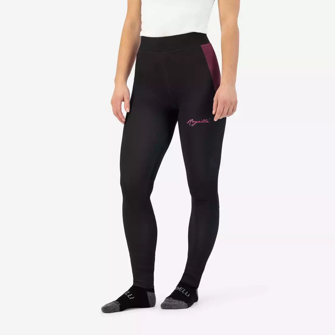 ROGELLI ENJOY II pantaloni de jogging de iarna, negri
